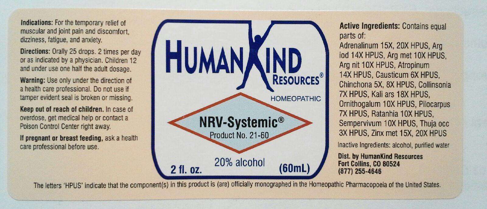 NRV-Systemic